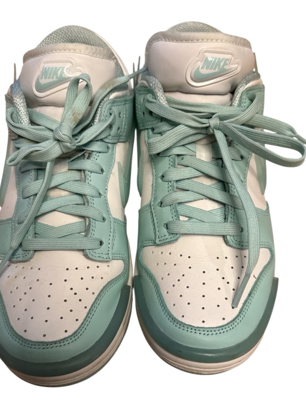 Nike Dunks Teal Blue Athletic Shoes Size 8 Women - Picture 2 of 6